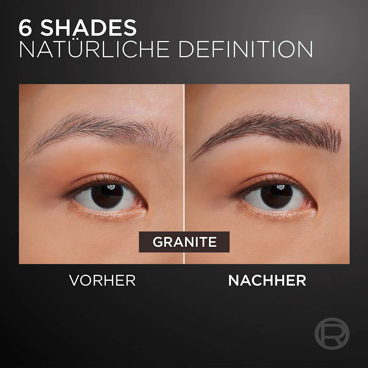 L'ORÉAL PARiS Stylo à sourcils Infaillible Faux Brow Granite, 1 ml