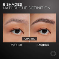 L'ORÉAL PARiS Stylo à sourcils Infaillible Faux Brow Granite, 1 ml