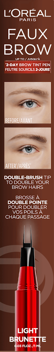 Wenkbrauwpotlood Infaillible Faux Brow Light Brunette, 1 ml