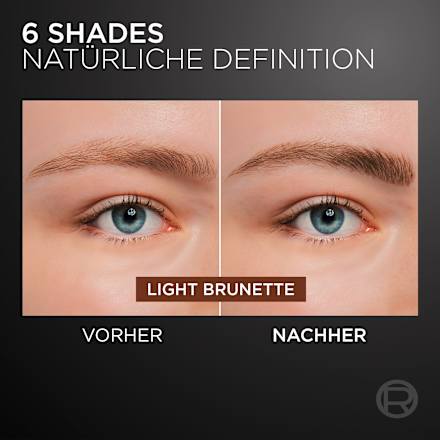 Augenbrauenstift Infaillible Faux Brow Light Brunette, 1 ml