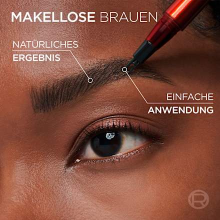 Augenbrauenstift Infaillible Faux Brow Soft Black, 1 ml