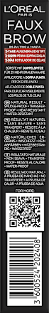 Augenbrauenstift Infaillible Faux Brow Soft Black, 1 ml