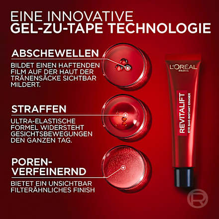 Augencreme Anti-Tränensack Laser Sofort Augenlifting, 15 ml