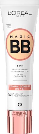 BB Cream 5-in-1, 24 uur hydraterend, licht, SPF 11, 30 ml