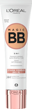 BB Cream 5in1, 24h feuchtigkeitsspendend, Mittel, LSF 11, 30 ml