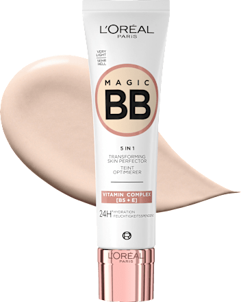 BB Cream 5in1, 24h feuchtigkeitsspendend, Sehr Hell, LSF 11, 30 ml