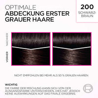 Intensieve tint 200 zwartbruin, 1 stuk