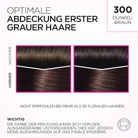 Intensieve tint 300 donkerbruin, 1 stuk
