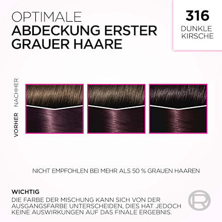Intensieve tint 316 Dark Cherry, 1 stuk
