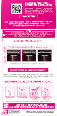 Intensieve tint 316 Dark Cherry, 1 stuk