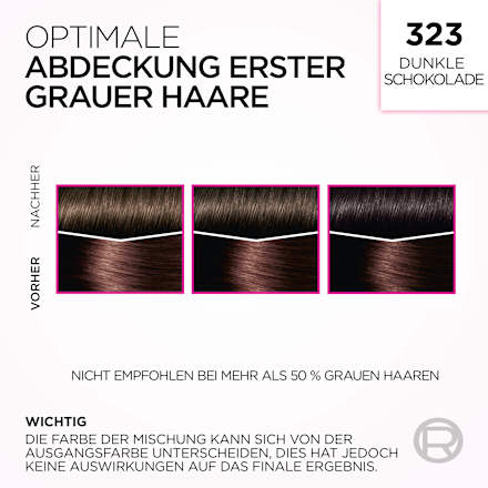 Intensieve tint 323 Donkere Chocolade, 1 st