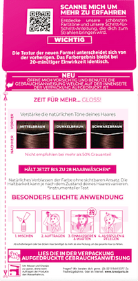 Intensieve tint 323 Donkere Chocolade, 1 st