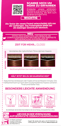 Intensieve tint 535 Chocolade, 1 stuk
