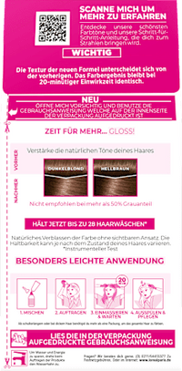 Intensieve tint 600 donkerblond, 1 stuk