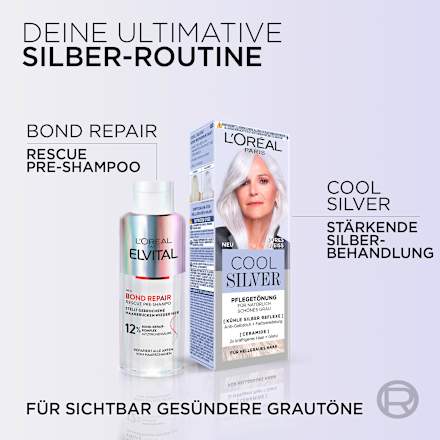 Haartönung Cool Silver 01 Pures Weiss, 114 ml L'ORÉAL PARIS COOL SILVER