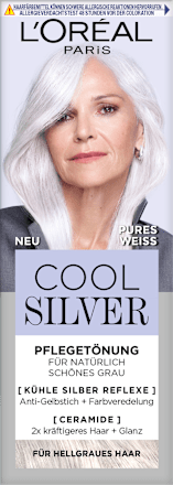 Haartönung Cool Silver 01 Pures Weiss, 114 ml L'ORÉAL PARIS COOL SILVER