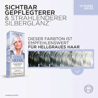 Haartönung Cool Silver 01 Pures Weiss, 114 ml L'ORÉAL PARIS COOL SILVER
