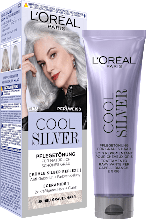 Haartönung Cool Silver 02 Perlweiss, 114 ml L'ORÉAL PARIS COOL SILVER