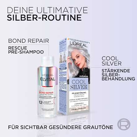 Haartönung Cool Silver 02 Perlweiss, 114 ml L'ORÉAL PARIS COOL SILVER