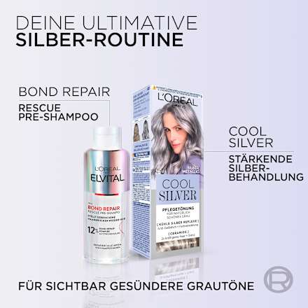 Haartönung Cool Silver 03 Silber Metallic, 114 ml L'ORÉAL PARIS COOL SILVER