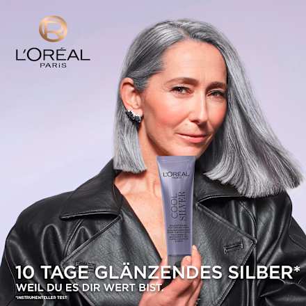 Haartönung Cool Silver 03 Silber Metallic, 114 ml L'ORÉAL PARIS COOL SILVER