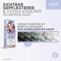 Haartönung Cool Silver 03 Silber Metallic, 114 ml L'ORÉAL PARIS COOL SILVER