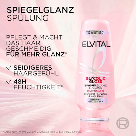 Conditioner Glycolic Gloss spiegelglans, 200 ml