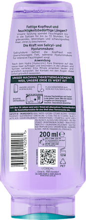 Conditioner Hydra Hyaluronic Pure, 200 ml