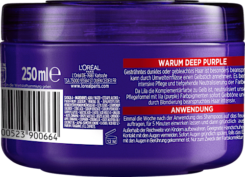 Haarverzorging Kleur Shine Paars, 250 ml