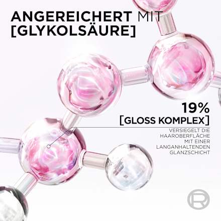 Glycolische glansbehandeling voor haar, 5 minuten haarlaminering, 200 ml