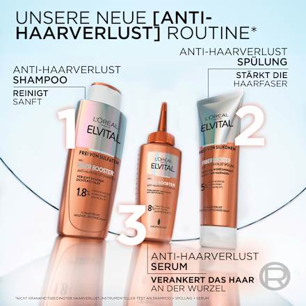 Haarserum Fiber Booster, Anti-Haarverlust, 102 ml L'ORÉAL PARiS ELVITAL
