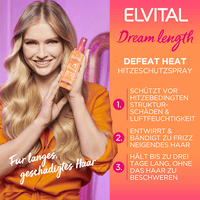Dream Length Hittebeschermingsspray voor lang en steil haar, 150 ml