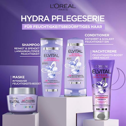 Leave-In Haarverzorging Hydra Hyaluronic Overnight, 200 ml