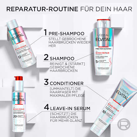Leave-In Hair Serum Bond Repair, Anti-haarbeschadiging, 150 ml