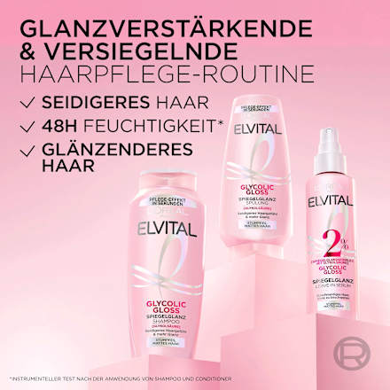 Leave-In Serum Glycolic Gloss Mirror Shine, 150 ml