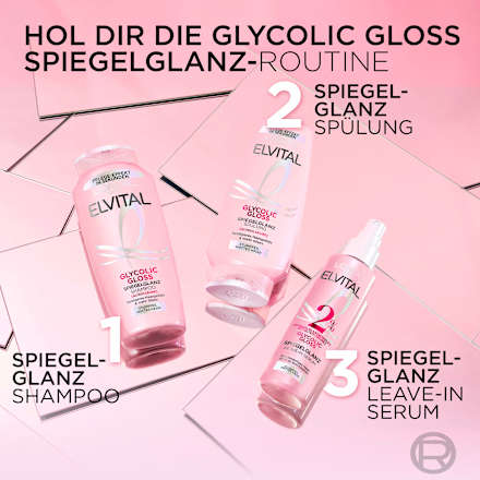 Shampoo Glycolic Gloss Spiegelglanz, 250 ml