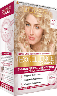 Haarkleur 10 Lichtblond, 1 stuk
