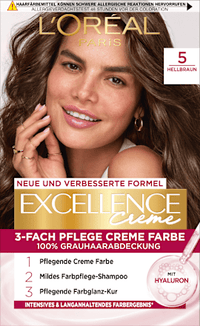 Haarfarbe 5 Hellbraun, 1 St