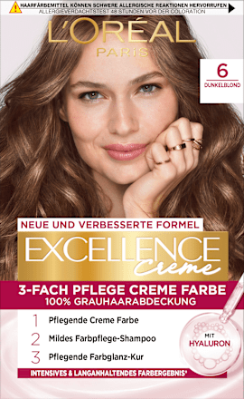 Haarkleur 6 Donkerblond, 1 st