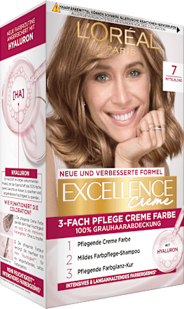 Haarkleur 7 Medium Blond, 1 st