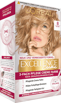 Haarkleur 8 Blond, 1 st