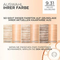 Haarfarbe 9.31 Gold Blond, 1 St