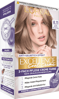 Haarkleur Cool Crème 8.11 Lichtblond, 1 st