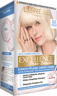 L'ORÉAL PARiS EXCELLENCE Creme Haarfarbe Excellence Pure Blond 03 ultra helles Aschblond, 1 St
