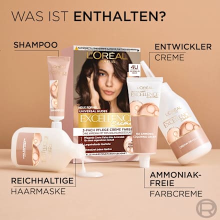 Haarkleur Nude 4U Universeel Medium Bruin, 1 st
