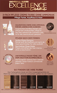 Haarkleur Nude 4U Universeel Medium Bruin, 1 st