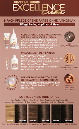 Haarkleur Nude 5U Universeel Lichtbruin, 1 st