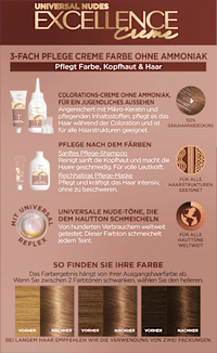 Haarkleur Nude 6U Universeel Donkerblond, 1 st