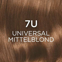 Haarkleur Nude 7U Medium Blond, 1 st