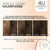 Haarkleur Nude 7U Medium Blond, 1 st